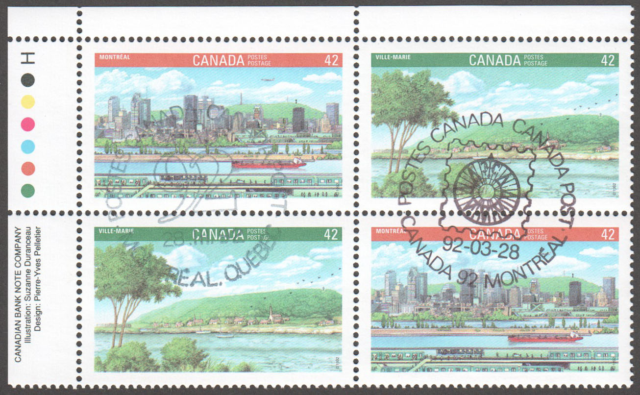 Canada Scott 1405a Used PB UL (A6-1) - Click Image to Close